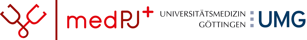 medPJ+ Logo mit UMG Logo klein